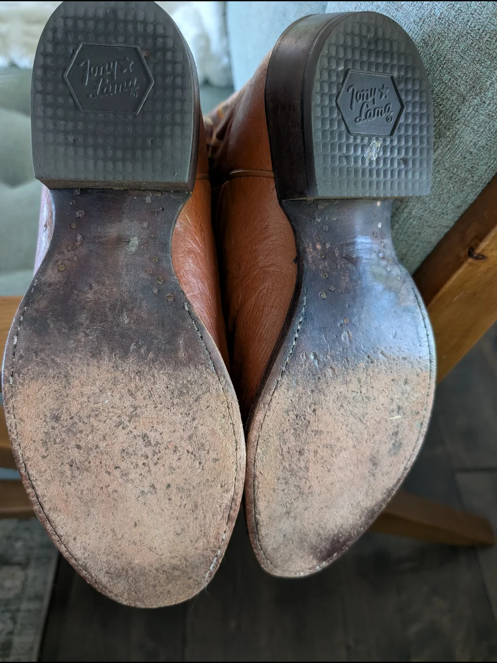 Tony Lama CT873 Bonham 13-inch Tall Men's Exotic Boots In Size 11.5 - Picture 4 of 9